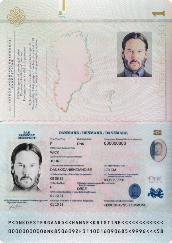 Buy Denmark Passport Online