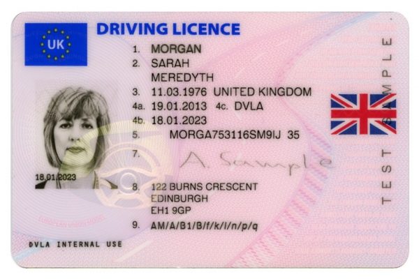 buy British UK Drivers License