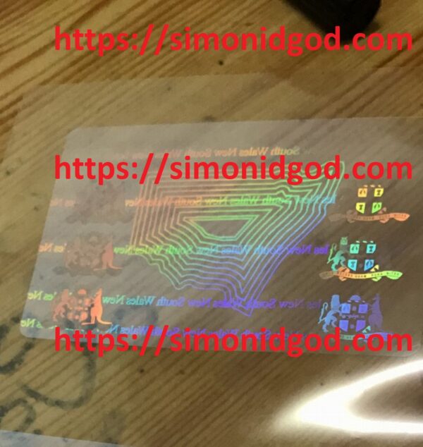 Australia ID Holograms Overlay for Sale - Buy Hologram Overlays