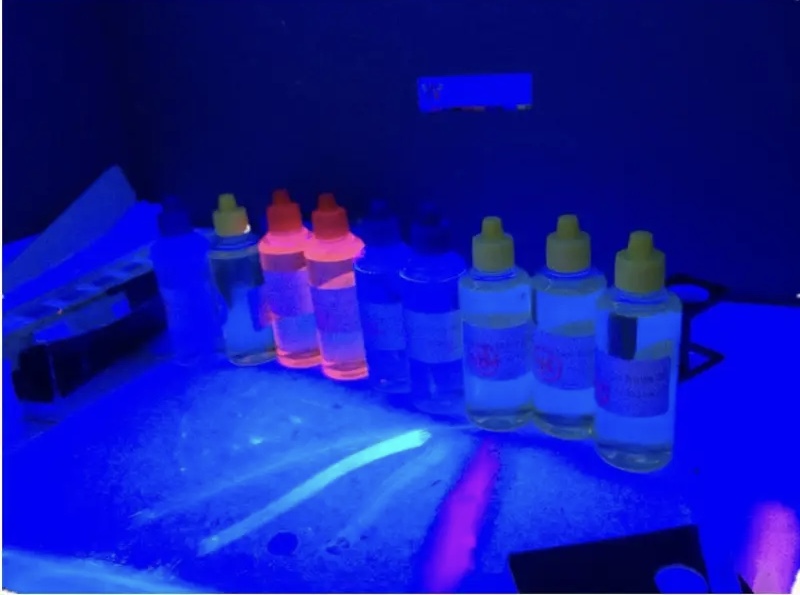 Invisible UV Inkjet Ink