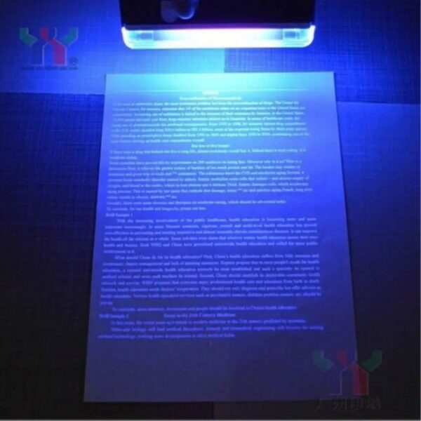 Invisible UV Inkjet Ink