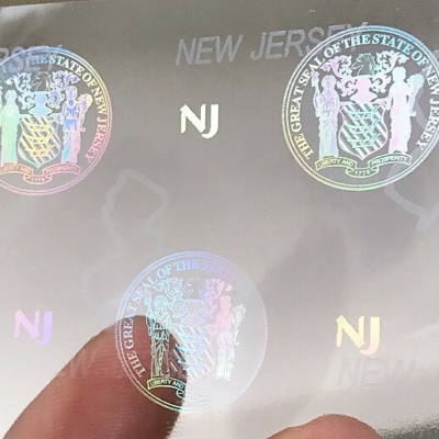 New Jersey DL Overlay Hologram